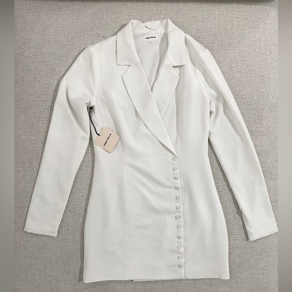 Superdown small  Armida button blazer dress